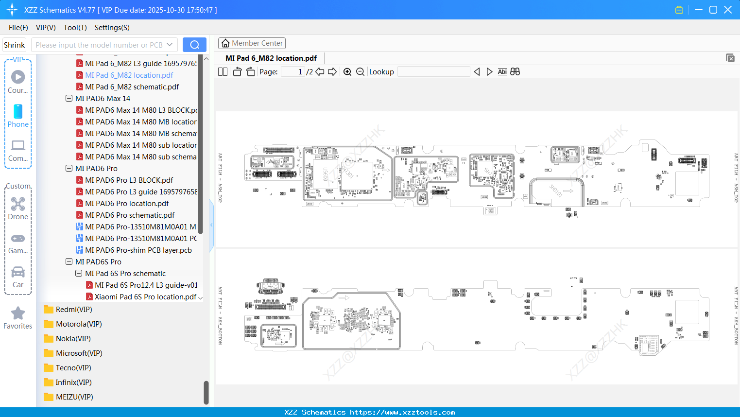 Xiaomi MI Pad 6_M82 Location